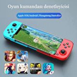 Kablosuz Bluetooth D3 Apple IOS Android için Gamepad Joyistik teleskopik oyun denetleyici
