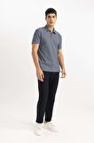 DeFacto Modern Fit Basic Düz Dokulu Kısa Kollu Polo Tişört B6374AX24SPBE729