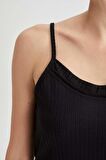 DeFacto Regular Fit Askılı Casual Pijama Üstü-Fall in Love B6560AX23AUBK81