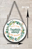 Afiyet Olsun Yazılı Restoran, Cafe, Pastane Duvar, Kapı, Tek Taraflı Askılı Pano Karşılama Tabelası