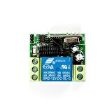 12V 315MHz 1 Kanallı Röle Modülü + Uzaktan Kumanda