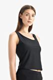 DeFactoFit U Yaka Astarlı Bikini Üstü D9380AX25HSBK81
