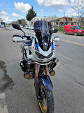 MOTOCAM Honda Africa twin CRF 1100 L4 Siperlik Ön Cam 2023-2025 Model 46cm Siyah Renkli 4mm ORİJİNAL BOYLU