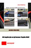 Hyundaı I30 (2012-2018) 3d Torpido Koruma Kılıfı - Ön Göğüs Panel Kaplama - Kırmızı Şerit