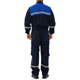 16/12 GABARDİN LACİVERT-MAVİ TULUM