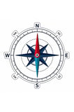 Karavan Sticker Pusula 90 cm