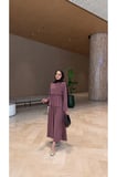 Ahen Oysho Kumaş Oversize Günlük Tesettür Takım