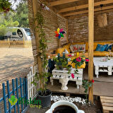 130CM Yükseklik X 600CM Genişlik Doğal Bambu Kamış Hasır Çit Dekoratif Bahçe Balkon ve Duvar Çiti .