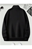 3 iplik yarım fermuarlı sweatshirt şardonlu premium kumaş lc waikiki kalıp