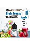 Brain Freeze Naked Mix Aroma Nar Çilek Kiwi Buz Gıda Aroması 10 ml