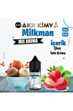 One Hit Wonder Milkman Mix Aroma Çilek Krema Gıda Aroması 10 ml