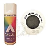 Akçalı Akrilik Sprey Boya METALİK SİYAH (Simli) 400 ml - 359