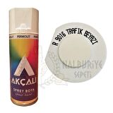 Akçalı Akrilik Sprey Boya TRAFİK BEYAZI 400 ml - RAL9016