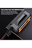  ACİL AKÜ TAKVİYE MARŞ MOTORU START 10000MAH 12V 150PSİ LASTİK ŞİŞİRME POMPASI POWERBANK LED LAMBA