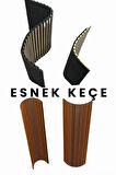 Mdf Ahşap Akustik Duvar Paneli 100 x 280 cm Teak