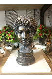 Dekoratif hermes heykel biblo polyester