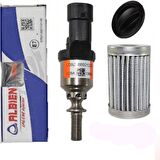 Albien Brc Uyumlu Turuncu Enjektör Somunlu