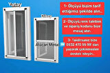 Sürgülü Katlanır Kapı Sinekliği