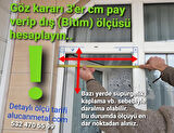 Sürgülü Katlanır Kapı Sinekliği