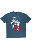 Lenithra Fullmetal Alchemist Brotherhood Elric Sırt Baskılı Unisex Oversize T-shirt Füme / M