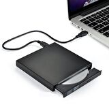 Harici Cd ve Dvd Okuyucu Cd Dvd Yazıcı Usb Den Tak Çalıştır