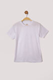 Siyah-Beyaz-Gri Erkek Çocuk Basic 3'lü Kısa Kollu T-Shirt 