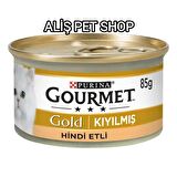 Purina Gourmet Gold Kıyılmış Hindili Kedi Yaş Mama 85 gr 24 Adet