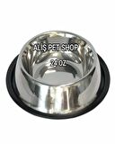 ALİŞPETSHOP Çelik Mama Kabı 24 Oz