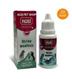 Hobi Kuşlar İçin Stres Azaltıcı Vitamin Takviyesi 30ml x 20 Adet