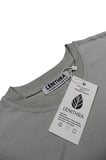 Lenithra Fullmetal Alchemist Brotherhood Alphonse Sırt Baskılı Unisex Oversize T-shirt Gri / L