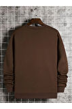 Kadın Kahverengi Balance Sweatshirt