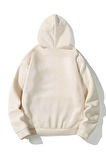 Unisex California Baskılı Oversize Kapşonlu Sweatshirt