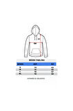 Erkek Geyik Baskı Kapüşonlu Sweatshirt