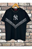 Erkek NY Baskılı T-Shirt