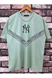 Erkek NY Baskılı T-Shirt