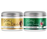 Poxy Altın Orkide Scrub (Kıl Dönmesi Ve Batık Problemlerine Özel) & Egzotik Zambak Scrub (ölü Deri Yenileyici)