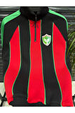OVERSIZE 3 İPLİK ŞARDONLU FERMUARLI KALİTELİ SWEAT AMED SPOR