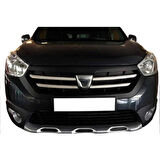 Dacia Lodgy Mpv Ön Panjur 4 Parça Paslanmaz Çelik 2013 üzeri 