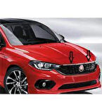 Fiat Egea Krom Ön Kaput Çıtası 2016 - 2019 arası Paslanmaz Çelik 