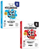 Ankara 8. Sınıf Matematik + Türkçe Güçlendiren 32 Haftalık Deneme Seti 2023