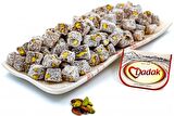 Çifte Kavrulmuş Antep Fıstıklı Mini Lokum 500gram