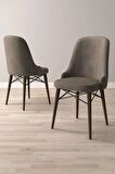 Floryn Meşe Desen 80 X 132 Açılabilir MDF Mutfak Masa Takımı 6 Sandalye