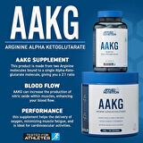 Applied Nutrition AAKG - L Arginine Alpha Ketoglutarate 3000mg Nitric Oxide Energy Boost Muscle Pump