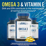 Applied Nutrition Omega 3(Balık yağı) DHA+EPA 100 Softgels 