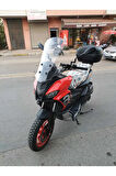 Aprilia SR GT 200 Siperlik Ön Cam 2021 2024 Model 58cm Şeffaf Renkli 4mm