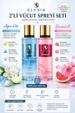 ELYSIA Aqua Kiss & Bomshell Vücut Spreyi Seti 2x250 ml (500 ml) Çiçeksi Meyvemsi Kadın Parfüm Mist