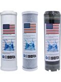 Ihlas Aura Cebilon Compact Uyumlu 3'lü Filtre Seti Nsf Usa