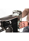 Ariete Moderna Espresso Slim 1300 W Siyah Kahve Makinesi