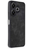 Xiaomi Redmi 13 Uyumlu Kılıf Kamera Korumalı Deri Yumuşak Renkli Kapak