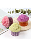 Cupcake Mum Silikon Kalbı